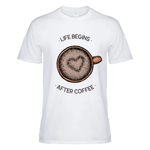 Life begins after coffee