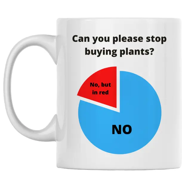 Can You Please Stop Buying Plants Mug