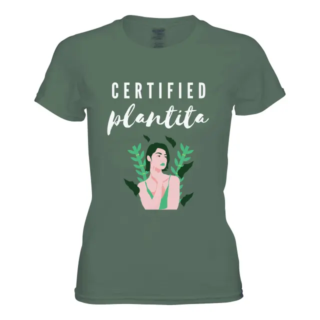 Certified Plantita T-shirt // Women's Shirt // Dark Colors