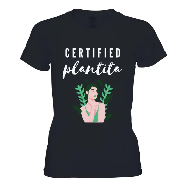 Certified Plantita T-shirt // Women's Shirt // Dark Colors