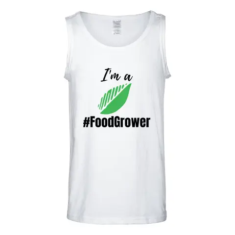 I'm A #FoodGrower Tanktop White