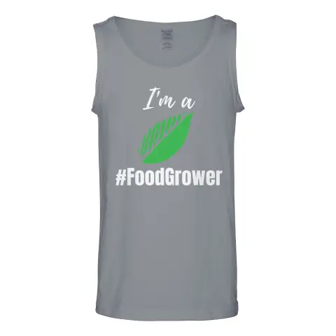 I'm A #FoodGrower Tanktop // Dark Colors