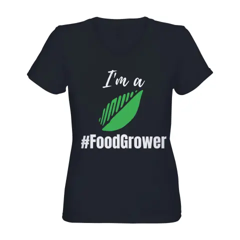 I'm A #FoodGrower Women's Tshirt // Dark Colors