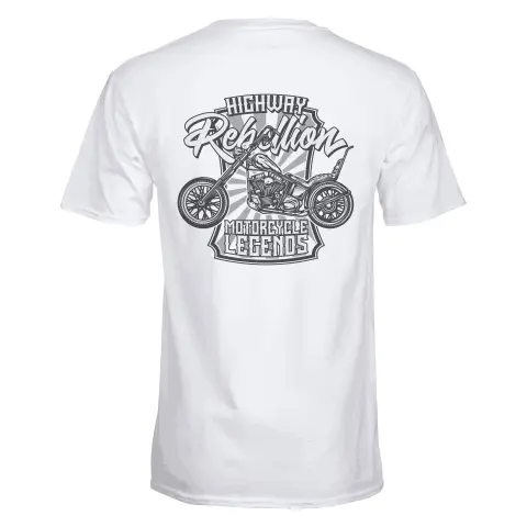 Motorcycle T-Shirt - Highway Rebellion