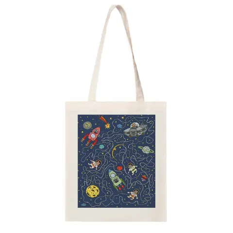 Puzzle Cosmos Tote Bag