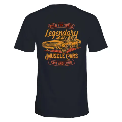 Vintage Muscle Car T-Shirt - Legendary