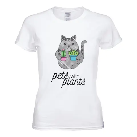 Pets with Plants Shirt