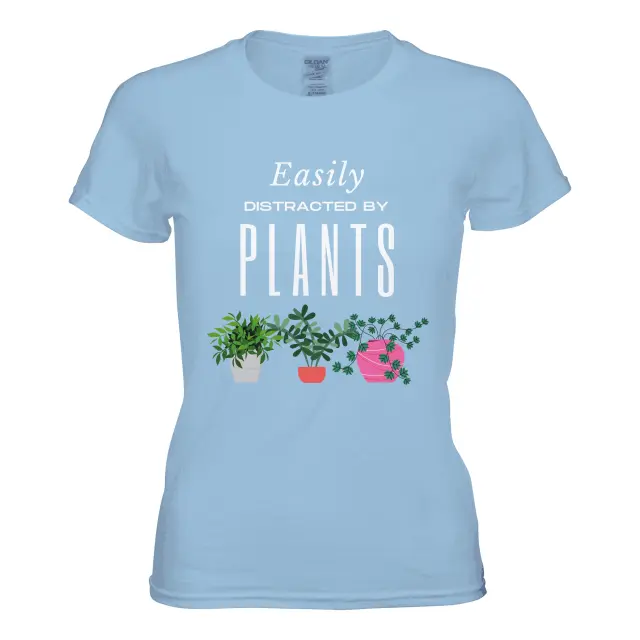 Easily Distracted By Plants Shirt // Women's