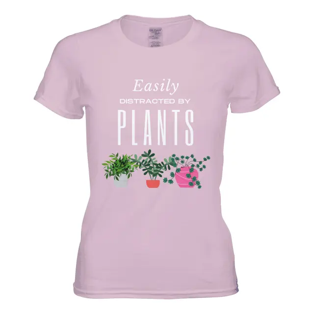 Easily Distracted By Plants Shirt // Women's