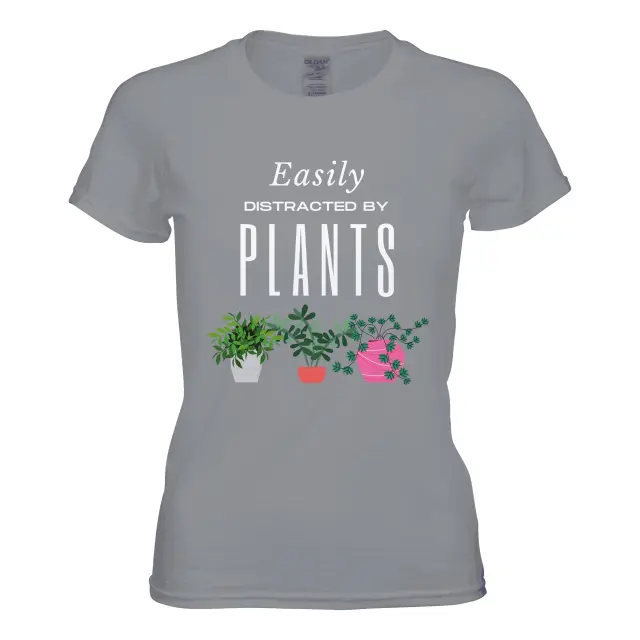 Easily Distracted By Plants Shirt // Women's