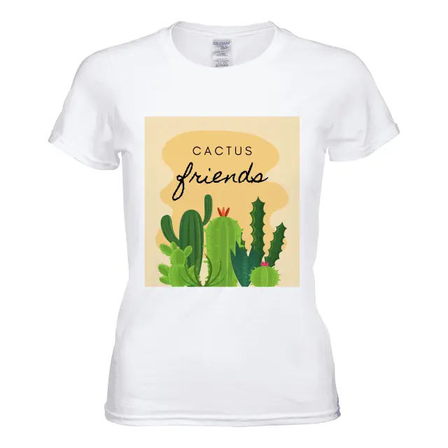 Cactus Friends Shirt // Women's