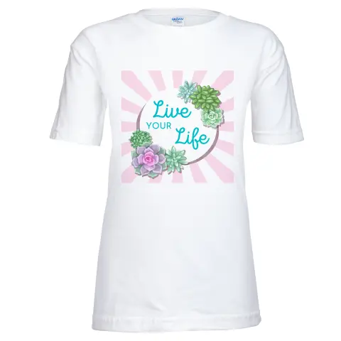 Live Your Life Kids Tee