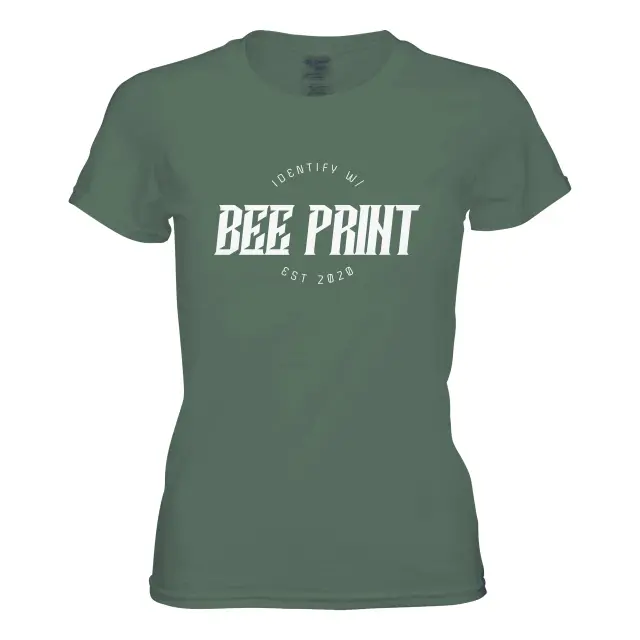 Identify with Bee Print - Ladies