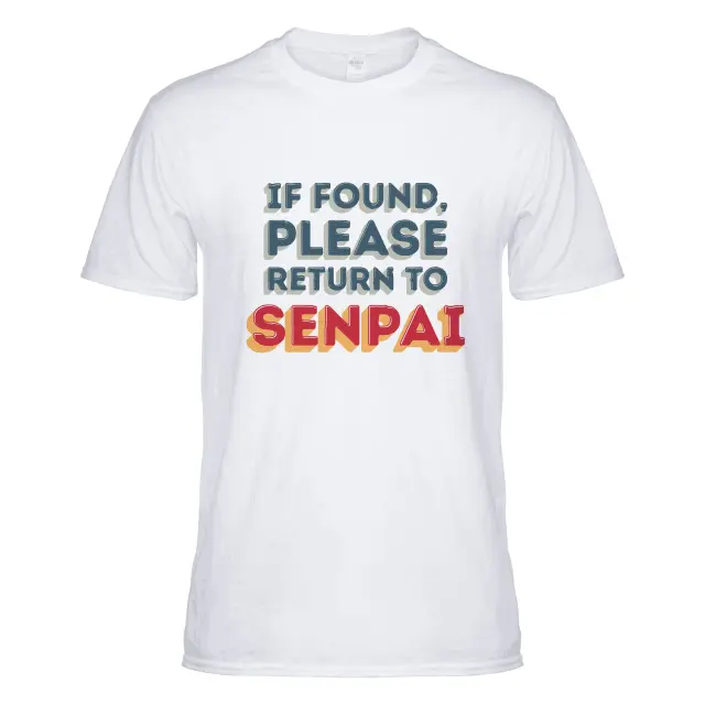 If Found, Please Return to Senpai / I am Senpai (Couple Shirt) Version 2