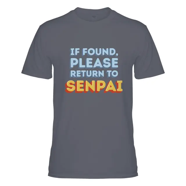 If Found, Please Return to Senpai / I am Senpai (Couple Shirt) Version 1