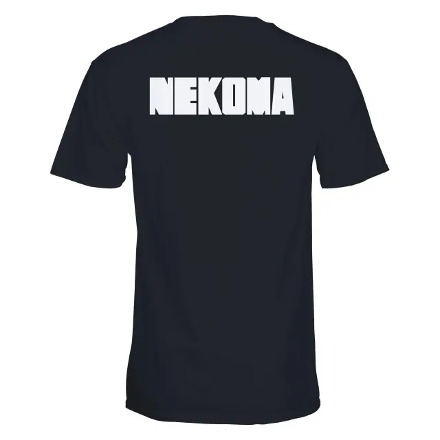 Nekoma High School Volleyball Club Uniform Shirt for Cosplay (Front & Back Print) (Haikyuu)