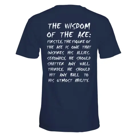 Bokuto's The Wisdom of the Ace T-Shirt for Cosplay (Haikyuu)