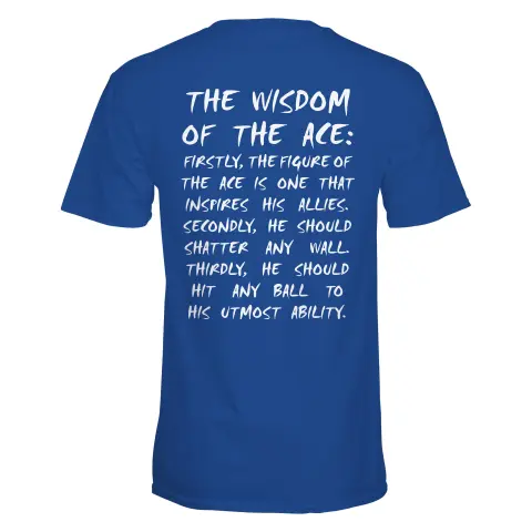 Bokuto's The Wisdom of the Ace T-Shirt for Cosplay (Haikyuu)