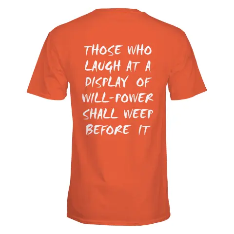 Kourai Hoshiumi's Willpower Shirt for Cosplay (Haikyuu)