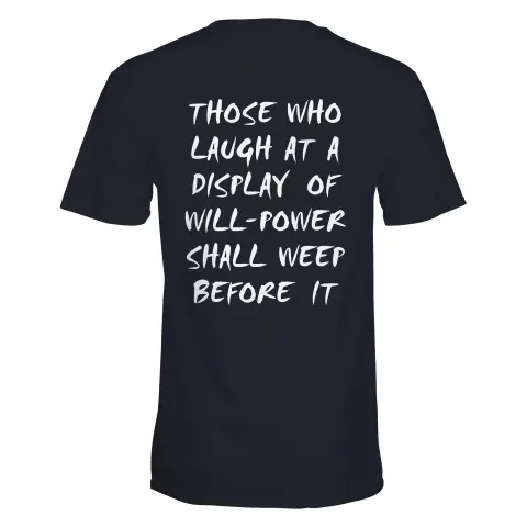 Kourai Hoshiumi's Willpower Shirt for Cosplay (Haikyuu)