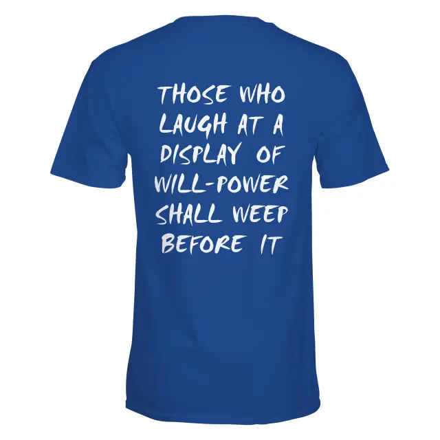 Kourai Hoshiumi's Willpower Shirt for Cosplay (Haikyuu)