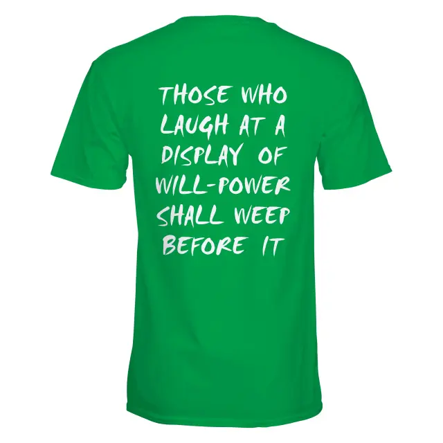 Kourai Hoshiumi's Willpower Shirt for Cosplay (Haikyuu)