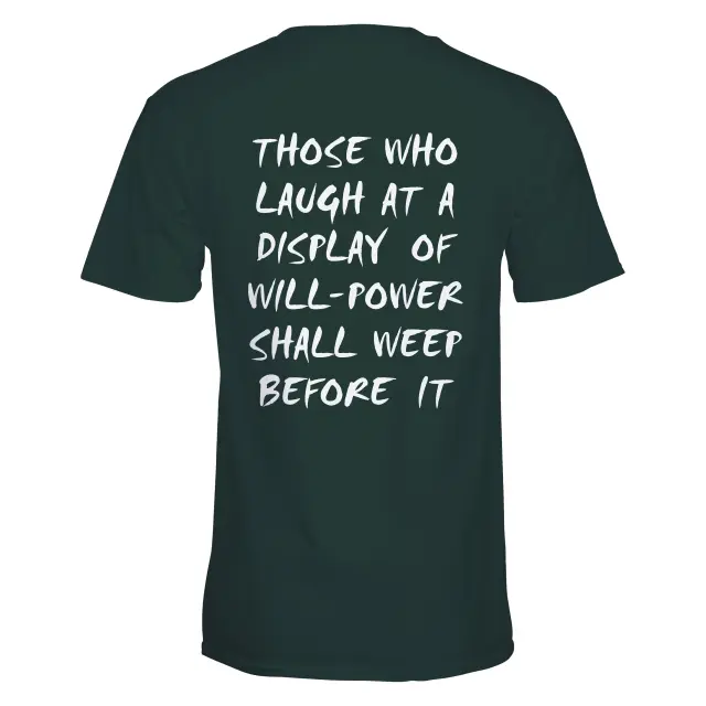 Kourai Hoshiumi's Willpower Shirt for Cosplay (Haikyuu)