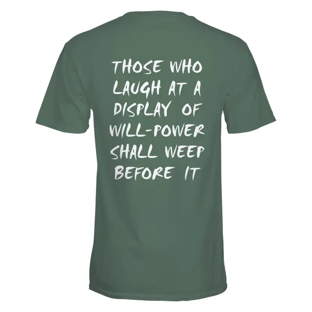 Kourai Hoshiumi's Willpower Shirt for Cosplay (Haikyuu)