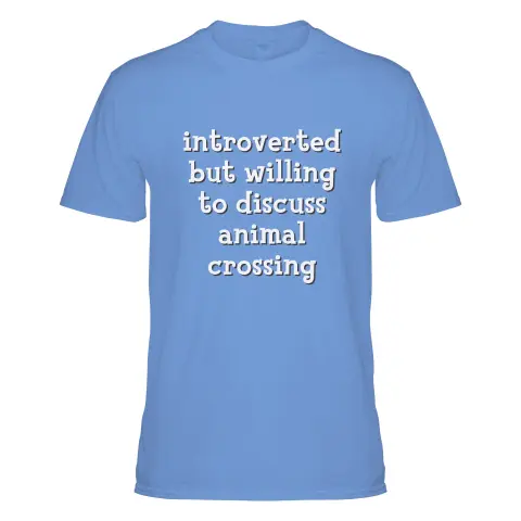 Introverted but Willing to Discuss Animal Crossing